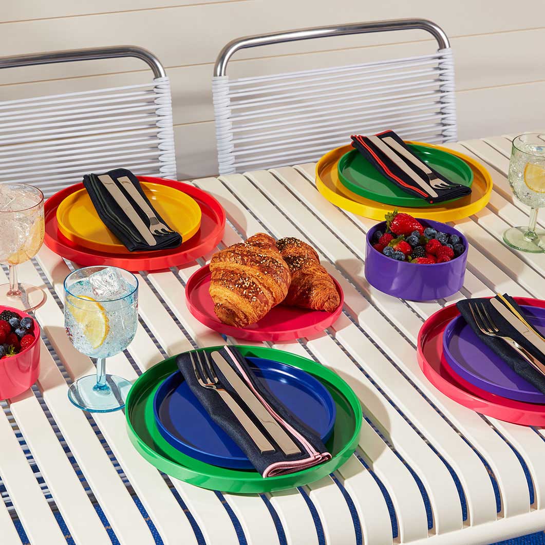 Vignelli Hellerware レインボー ディナープレート 6枚セット(ディナー