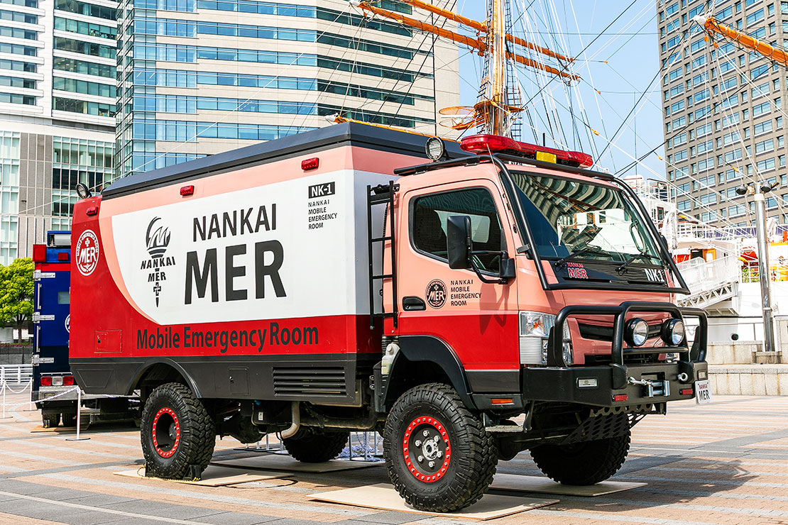 劇場版『TOKYO MER～走る緊急救命室～南海ミッション』特殊車輛を大