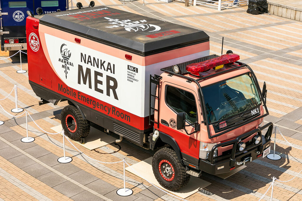 劇場版『TOKYO MER～走る緊急救命室～南海ミッション』特殊車輛を大