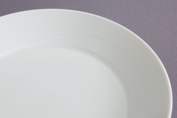 白山陶器 ミストホワイト プレート 大｜和食器の通販 monsen
