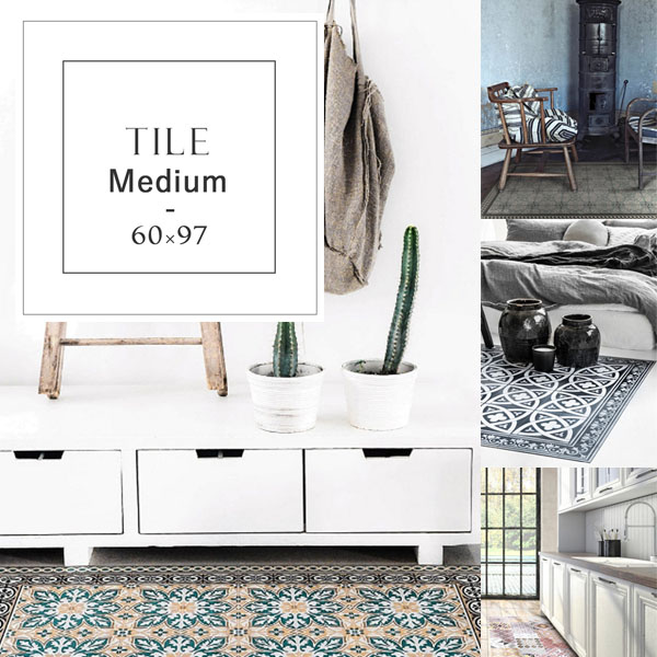 Beija Flor ベイジャフロール フロアマット Medium 60x97 4柄展開