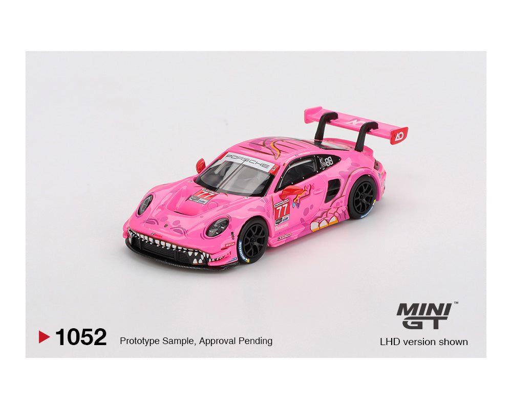 PREORDER* MINI GT 1:64 Porsche 911 GT3 R #77 AO Racing 2024 IMSA
