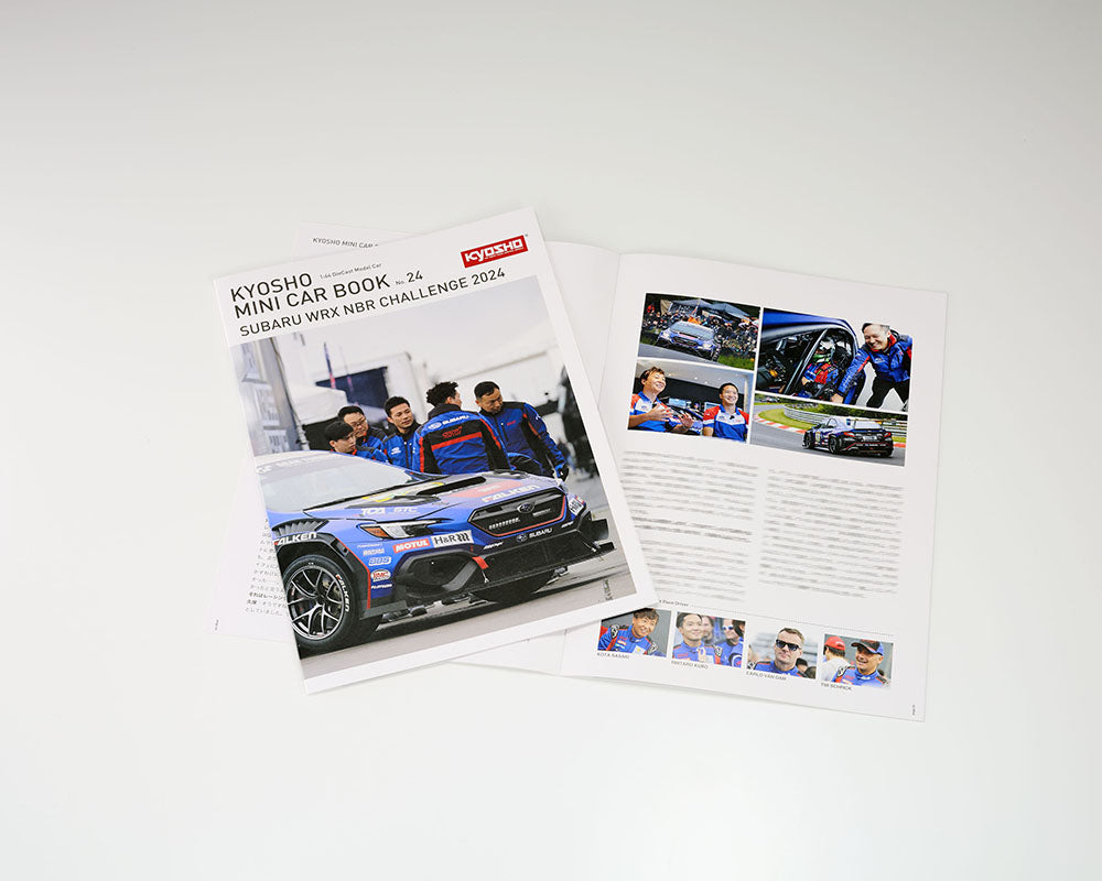 PREORDER* Kyosho 1:64 Minicar Book Edition Subaru WRX NBR2024 with
