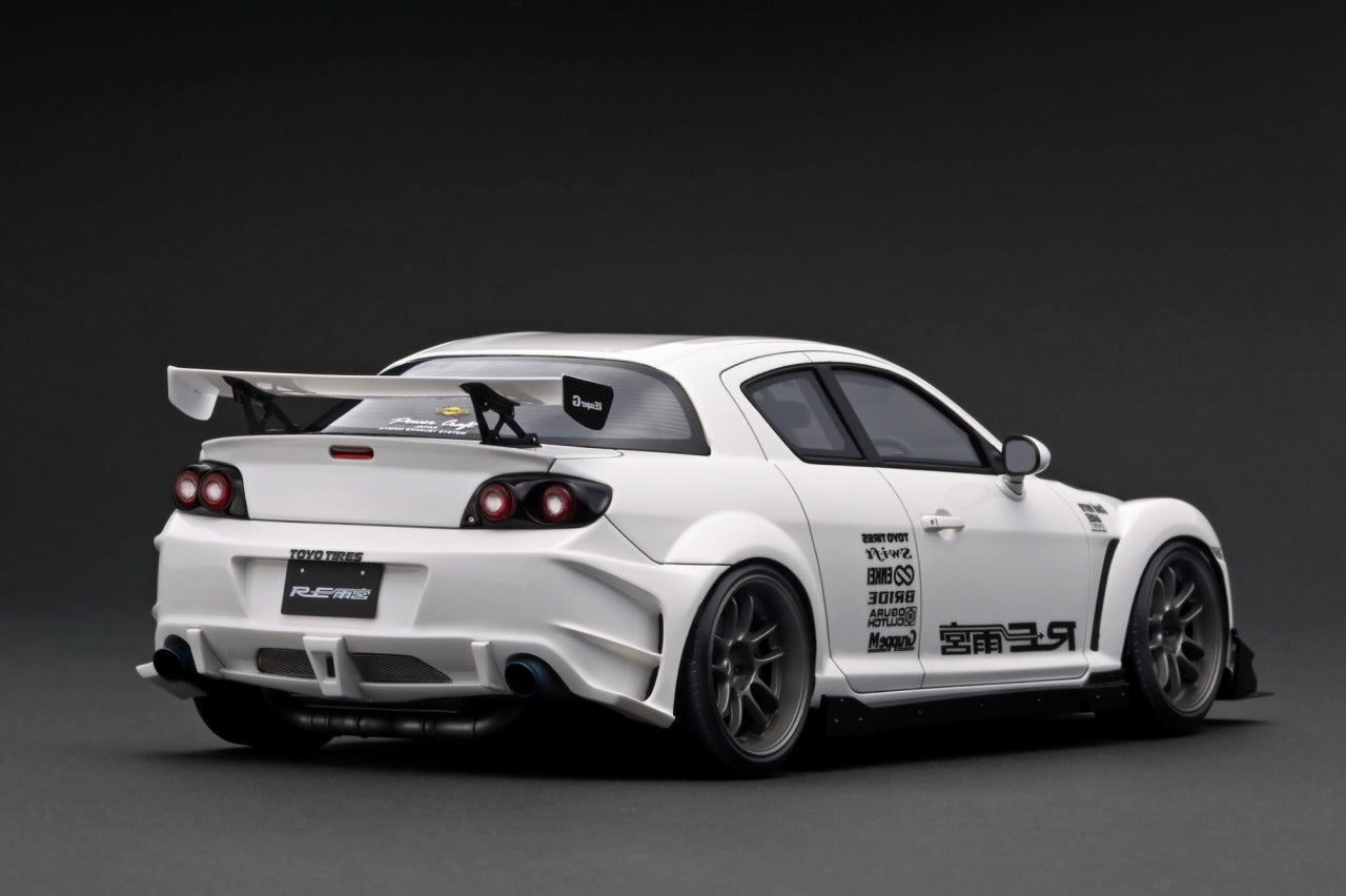 Ignition Model 1:18 Mazda RX-8 (SE3P) RE Amemiya in White – Model