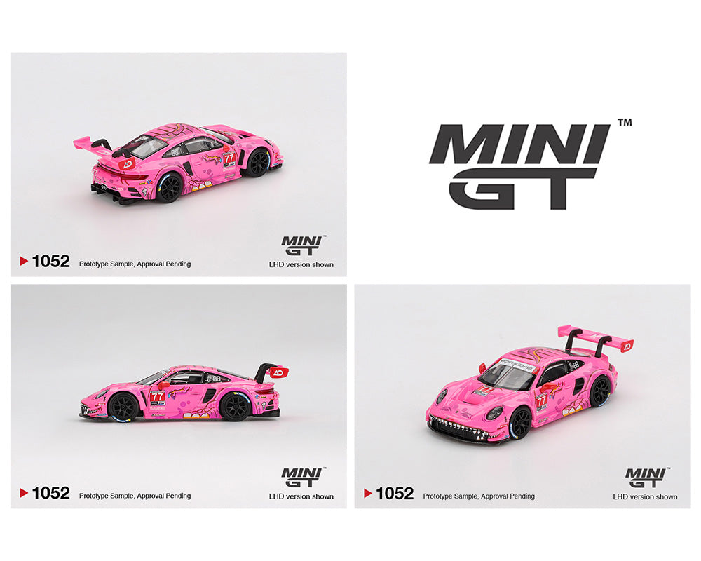 PREORDER* MINI GT 1:64 Porsche 911 GT3 R #77 AO Racing 2024 IMSA