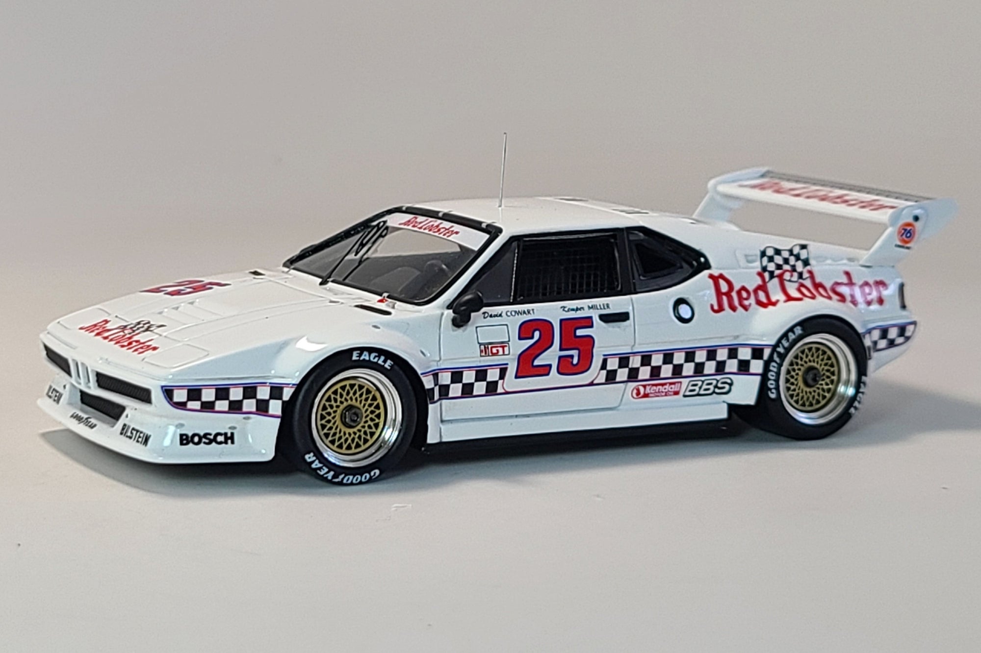 BMW M1 (1981 IMSA GTO Champion) - 1:43 Scale Model Car by Spark