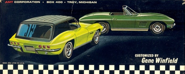 1967 Corvette Stingray Convertible Customizing Kit (3 'n 1) Stock