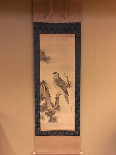Mori Shuho hawk｜Matsumoto Shoeido | Japanese Paintings and