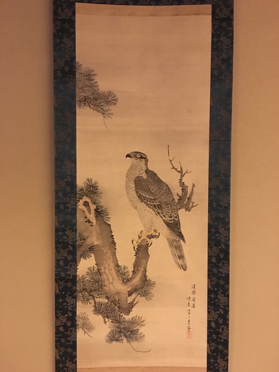 Mori Shuho hawk｜Matsumoto Shoeido | Japanese Paintings and