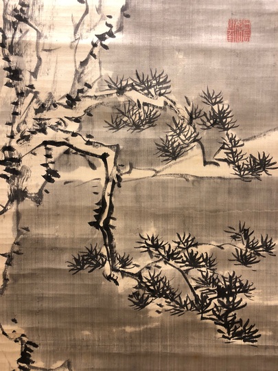 日根対山 雪景山水図｜古美術・掛け軸の販売・買取・鑑定-松本松栄堂