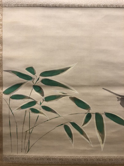 土田麦僊 早春｜古美術・掛け軸の販売・買取・鑑定-松本松栄堂