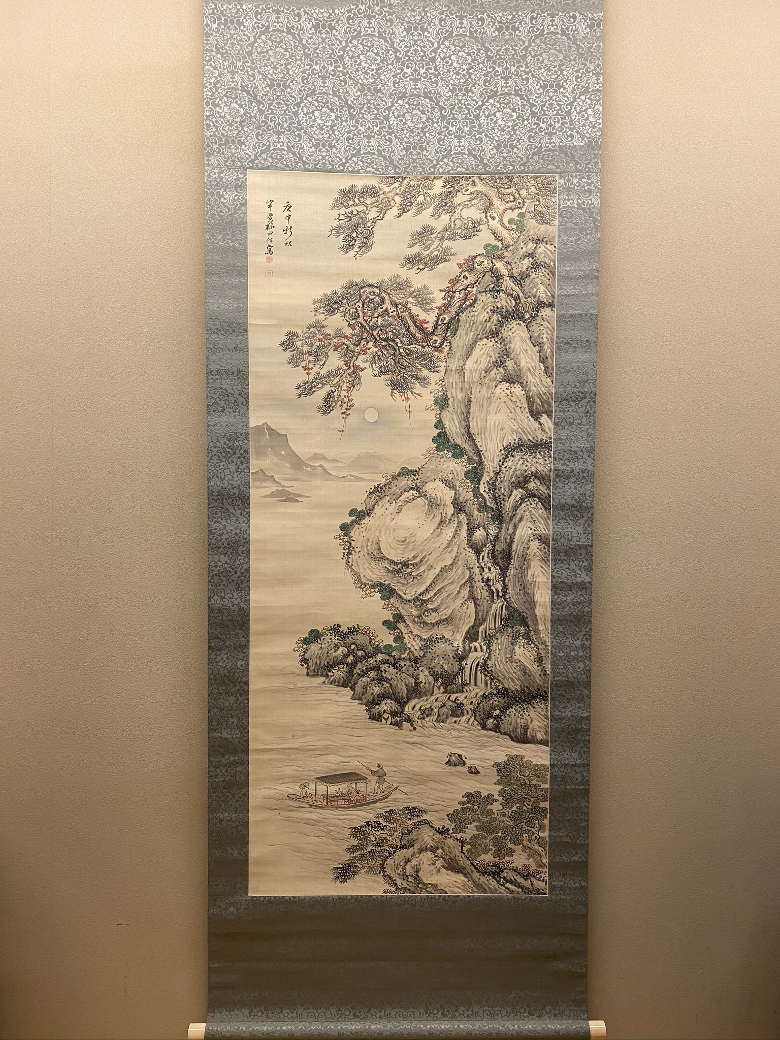 福田半香 秋景山水図｜古美術・掛け軸の販売・買取・鑑定-松本松栄堂