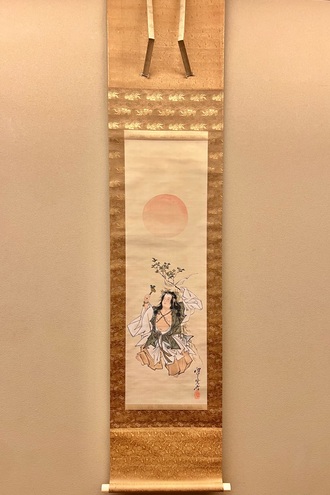 河鍋暁斎の取扱い作品｜古美術・掛け軸の販売・買取・鑑定-松本松栄堂