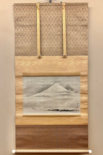 狩野勝川院雅信 芦舟鷺｜古美術・掛け軸の販売・買取・鑑定-松本松栄堂