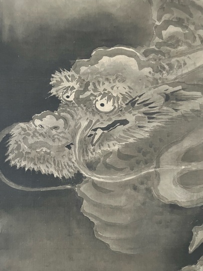 狩野雪信 中観音図、左右龍虎図｜古美術・掛け軸の販売・買取・鑑定