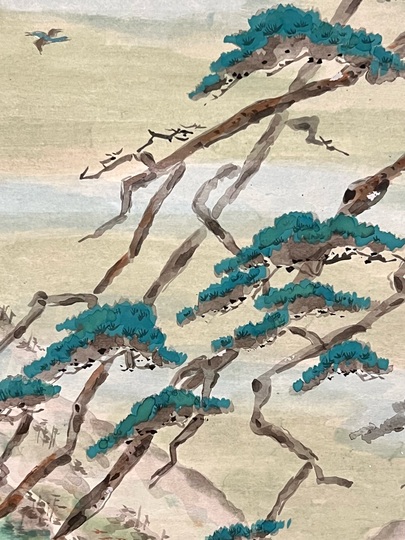 池田遙邨 嵐山清秋｜古美術・掛け軸の販売・買取・鑑定-松本松栄堂