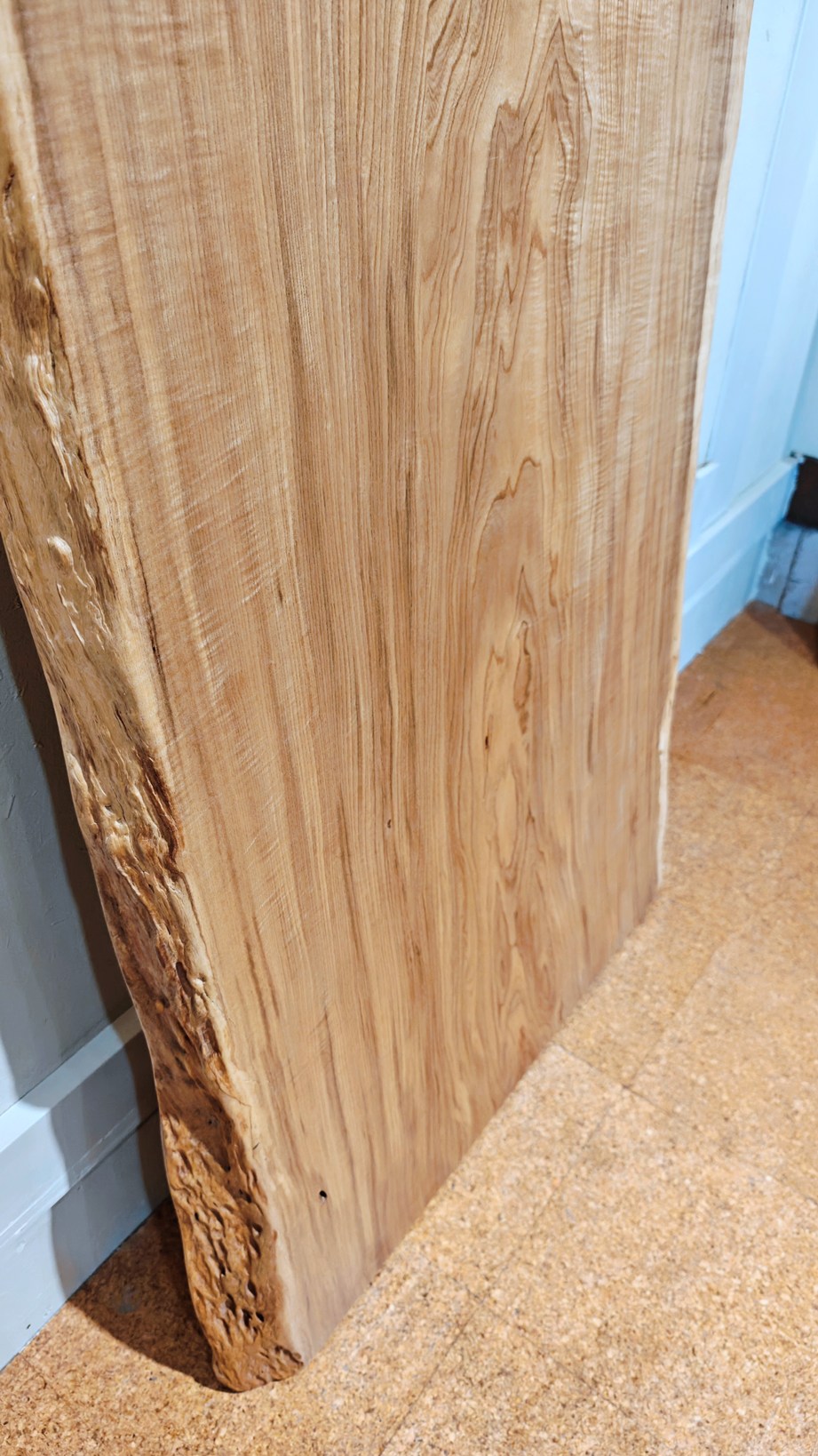 神奈川県 海老名店展示 栓（せん）材 一枚板 テーブル用天板 セール