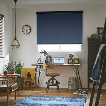 デニムクロス遮光 RS-1474・1475 ラルクシールド タチカワブラインド