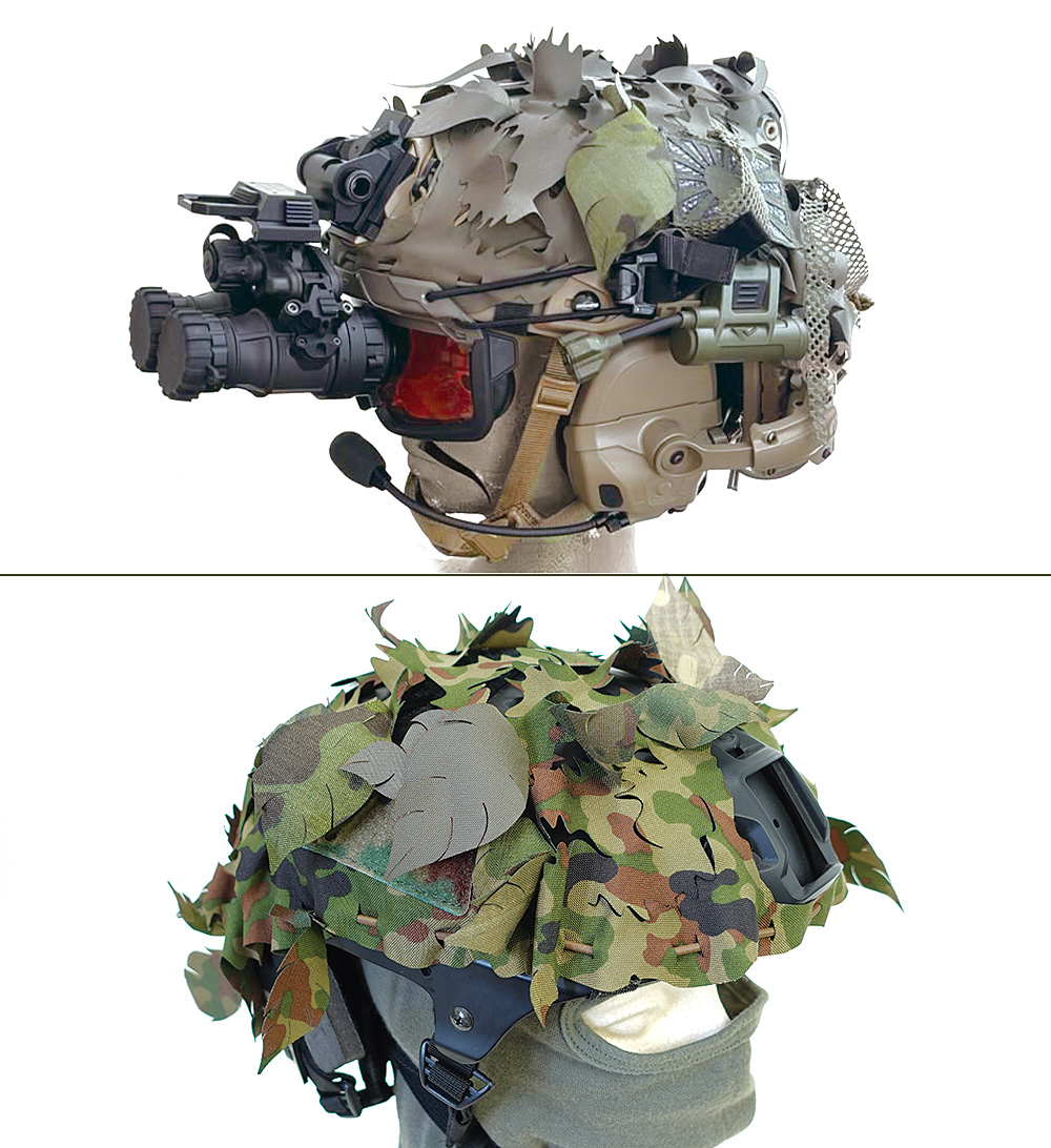 4d.t.g. Helmet Scrim-Half Cut (FAST SF用ヘルメットスクリム)