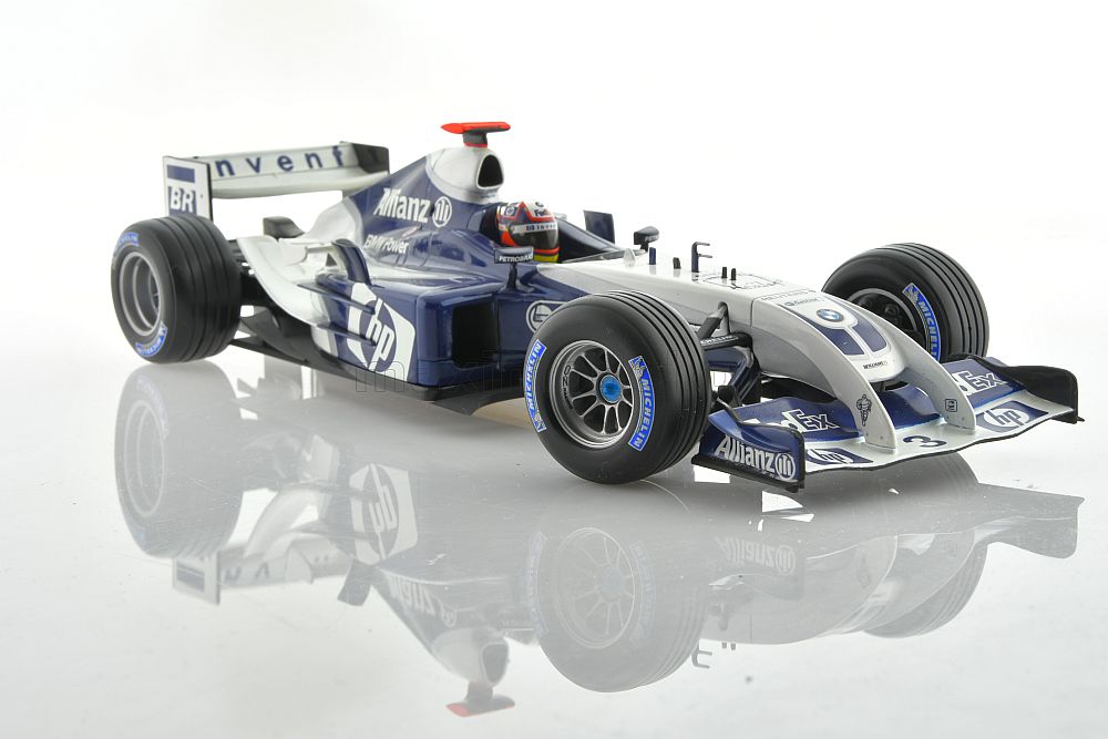 F1 WILLIAMS FW26 #3 J.P. Montoya 2004 1/18 Hot Wheels B6199