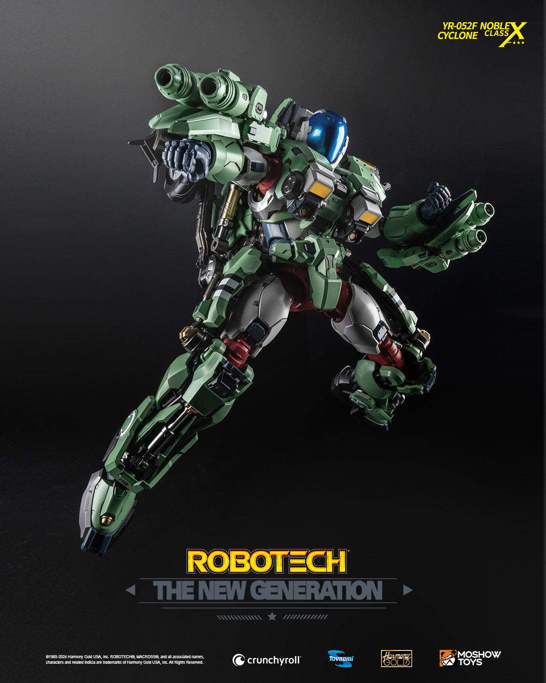 Moshow Toys Robotech: The New Generation YR-052F Cyclone Figure