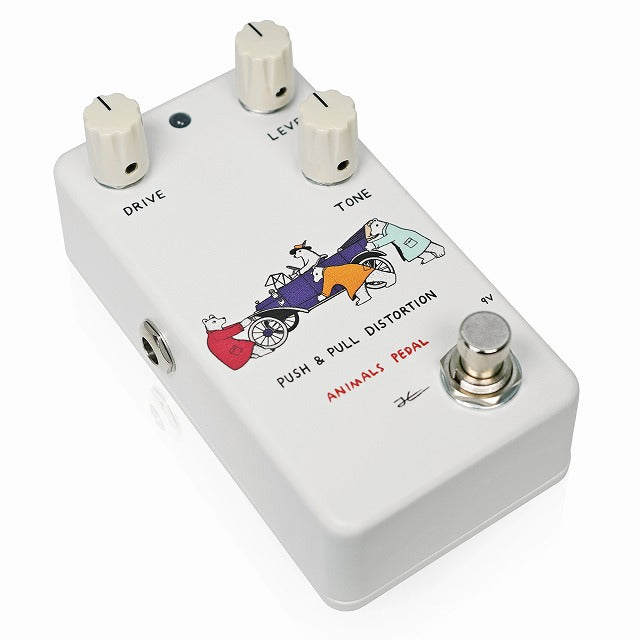 Animals Pedal PUSH & PULL DISTORTION - Effects Pedal for Electric