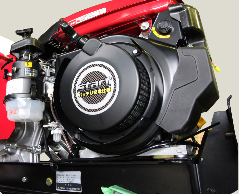 エンジン性能｜Minnie Tiller MM116BE｜管理機｜製品情報｜製品紹介