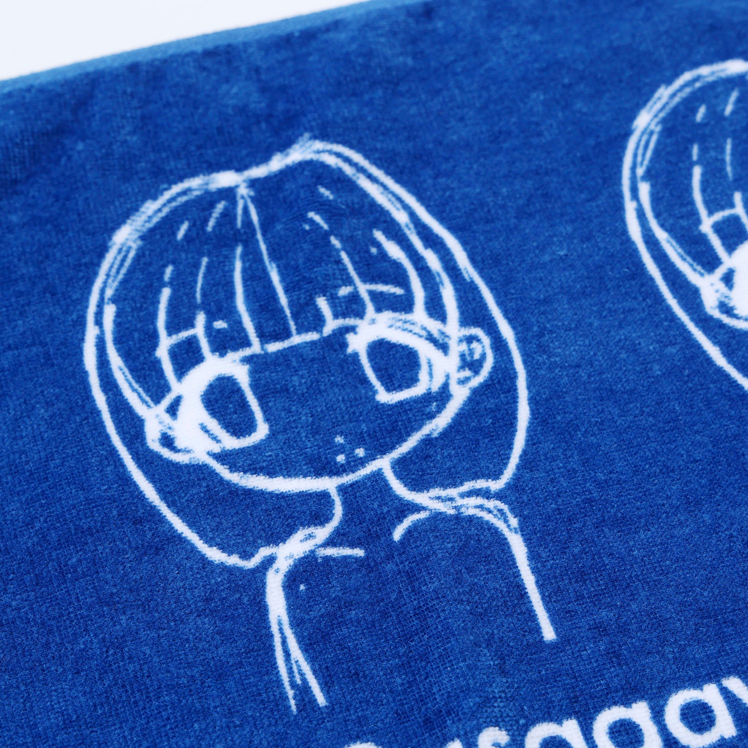 笹川真生】「ひかりのそこ 第4層」フェイスタオル – Mao sasagawa