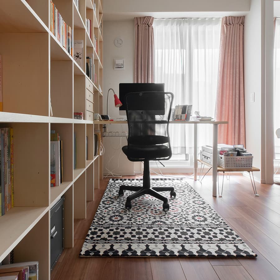 机付き本棚|デスク付き本棚の通販はマルゲリータ