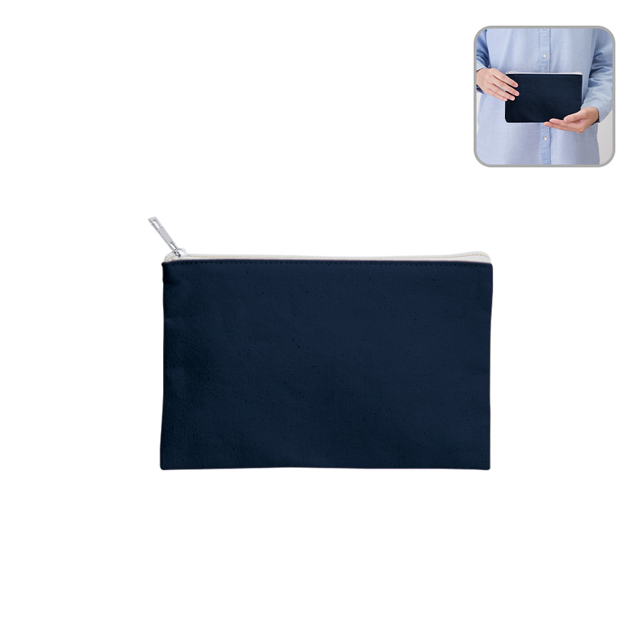 MARK-23 / キャンバスフラットポーチ(S) 【TR-0822】