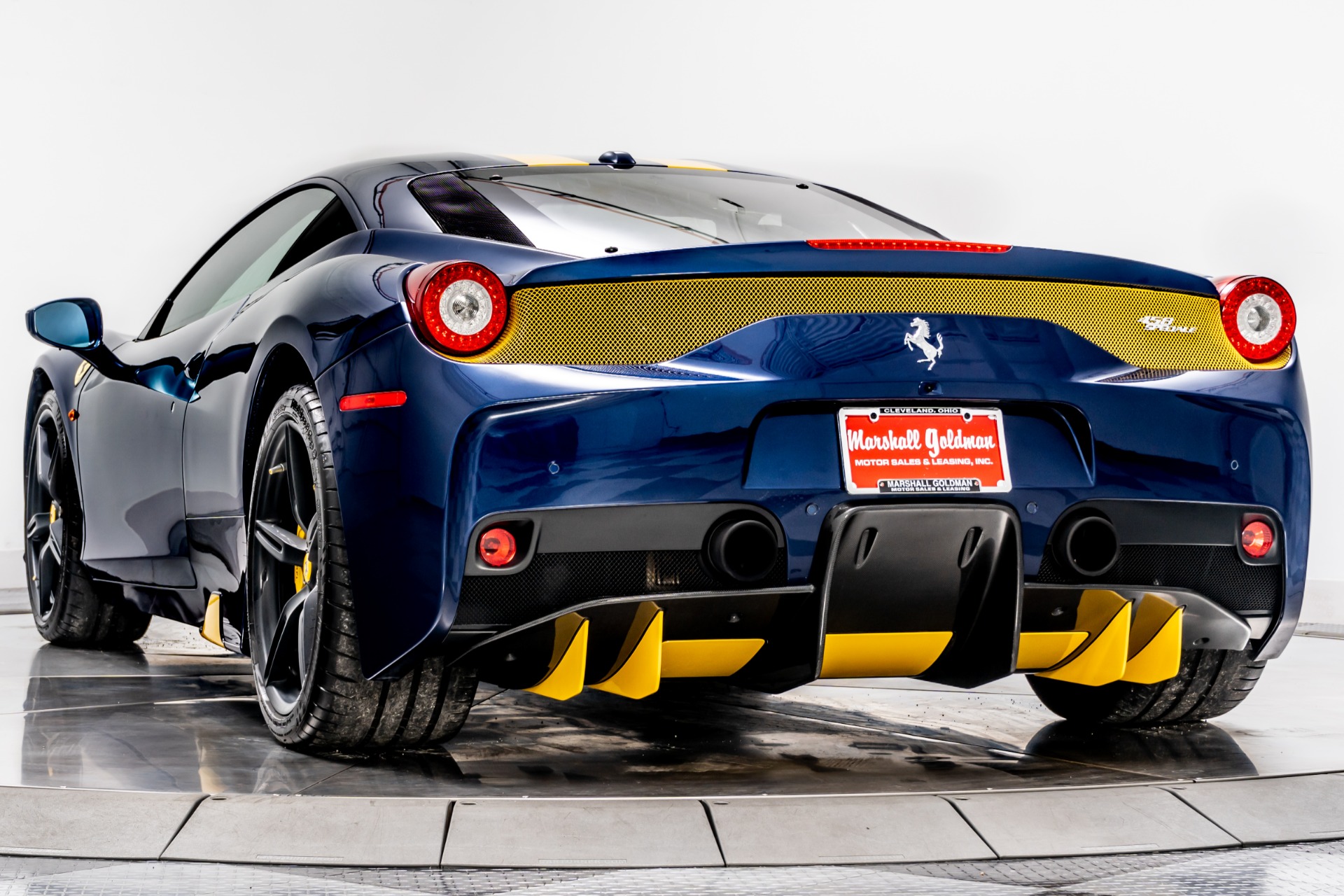 Used 2015 Ferrari 458 Speciale in Blu Tour De France For Sale