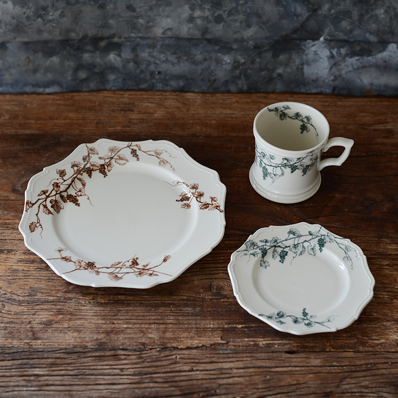 皿・プレート :: 23.5cm-27cm :: ヴィーニュ ラウンドプレート L