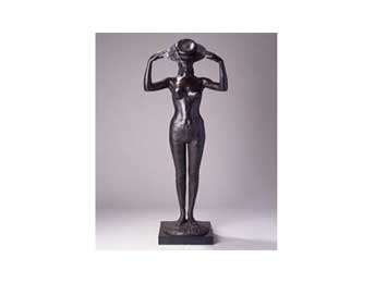 佐藤忠良《帽子・立像》 – 丸沼芸術の森 – MARUNUMA ART PARK