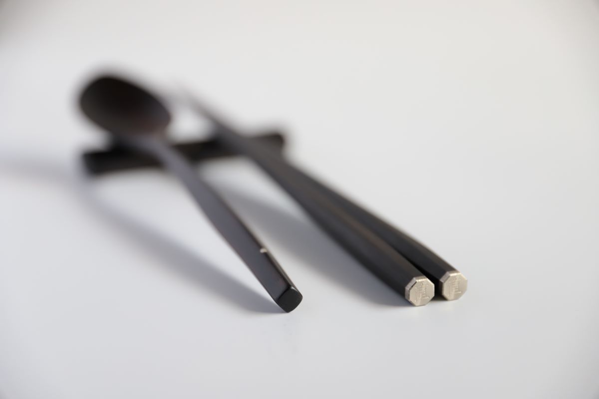 無双スプーン200セット 黒檀 ｜ マルナオ