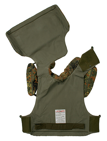 ドイツBW(連邦軍) フレクターカモ ボディーアーマーベスト(88年製