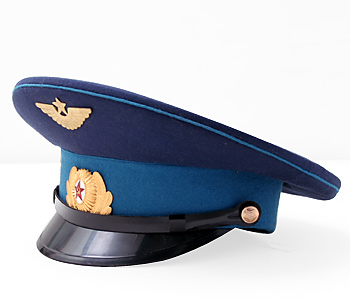 ソ連軍 90's 将校パレード用制帽/ 空軍(航空隊) /1991年製/サイズ