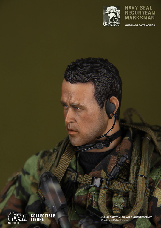 NAVY SEAL RECONTEAM - MARKSMAN Dam Toys - Machinegun