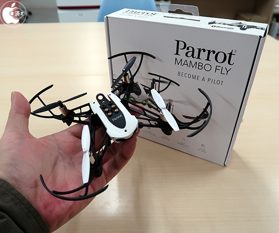 Swift Playgroundsを使って、Parrotのドローン「Parrot Mambo Fly