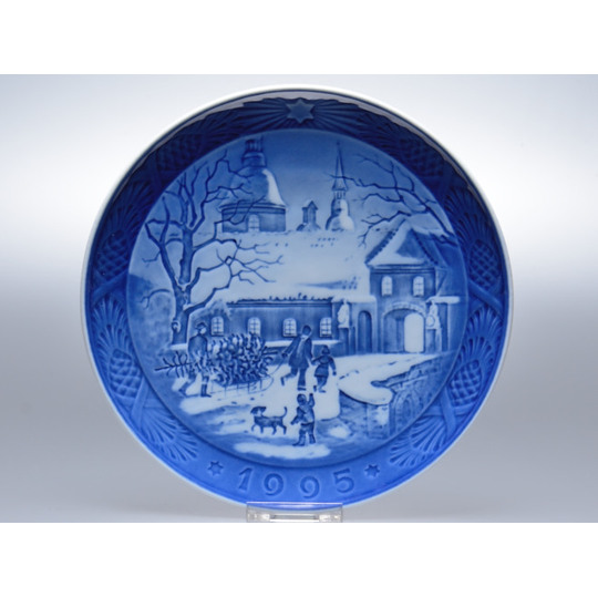 ロイヤルコペンハーゲン 皿 イヤープレート マナーハウスでの