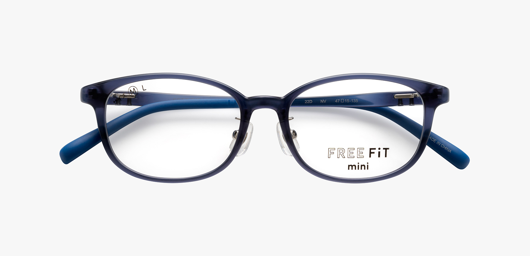 FREE FIT FFT-076mini(47 ﾈｲﾋﾞｰ): メガネフレーム｜眼鏡市場【公式