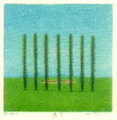 府川誠 リトグラフ ギャラリー名画堂