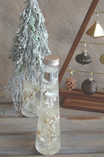 ホワイティ＊話題・人気・白のハーバリウム プリザーブドフラワー