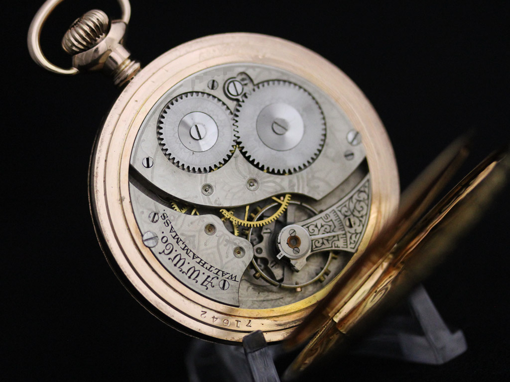 ウォルサム アンティーク懐中時計 【1908年製】