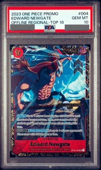 PSA10鑑定済】エドワード・ニューゲート【プロモ】《赤》 チャンピオン