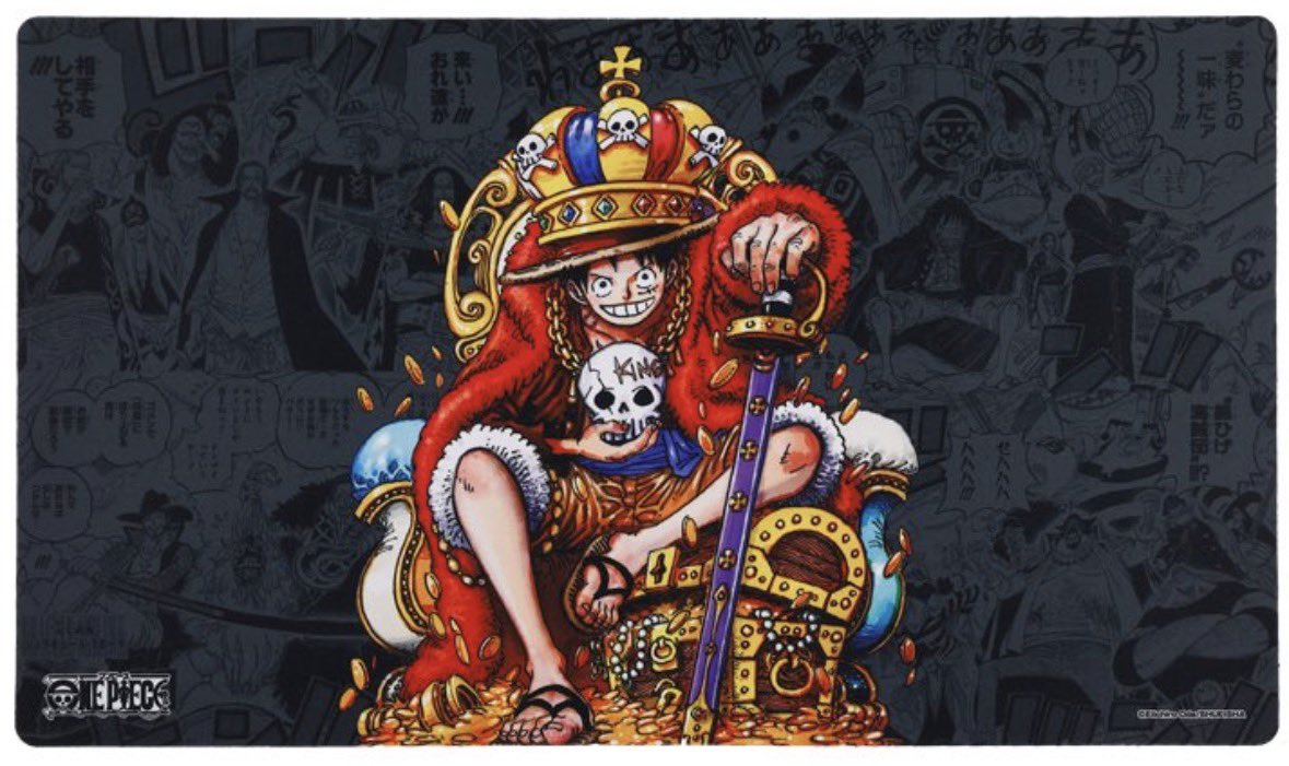 ジャンプフェスタ限定プレイマット(モンキー・D・ルフィ)※王冠 王冠
