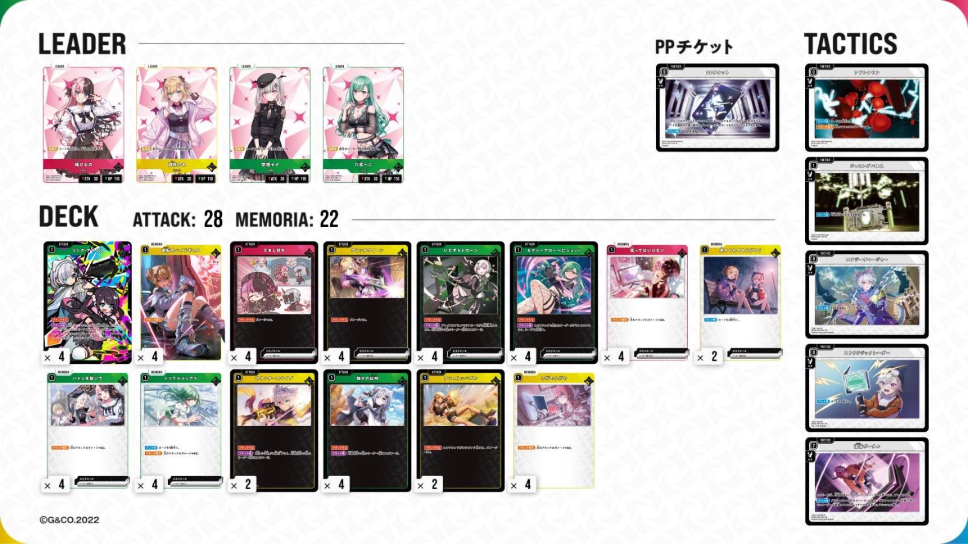 3色ぶいすぽっ！デッキ(リンクアサルト、逆転のハイドギャル型) 販売