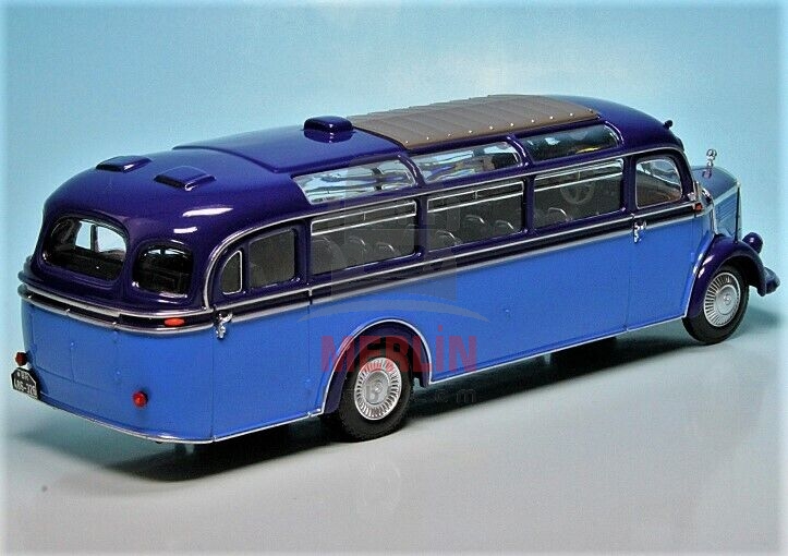 1/43 Mercedes O 3500 1950 Touring Bus -Otobüs MINICHAMPS - Merlin Hobi