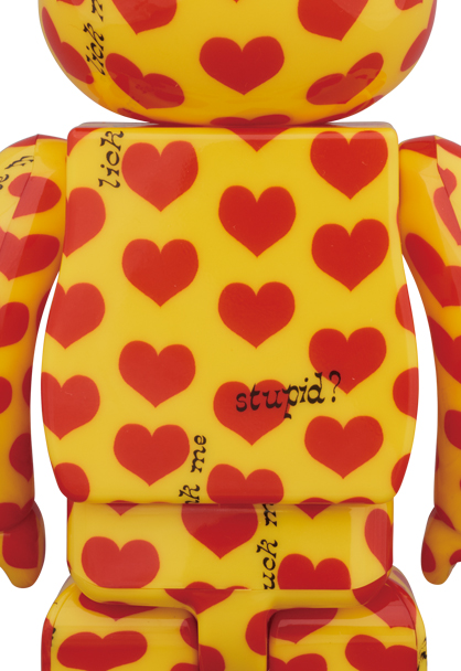 MEDICOM TOY - BE@RBRICK Yellow Heart 1000％