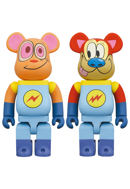 MEDICOM TOY - BE@RBRICK REN & STIMPY 