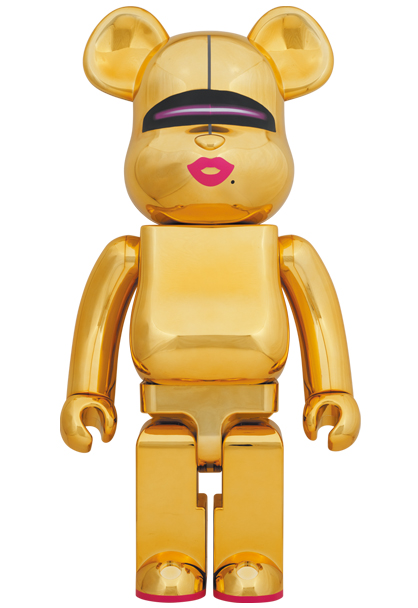 MEDICOM TOY - BE@RBRICK SORAYAMA × 2G GOLD Ver. 1000％